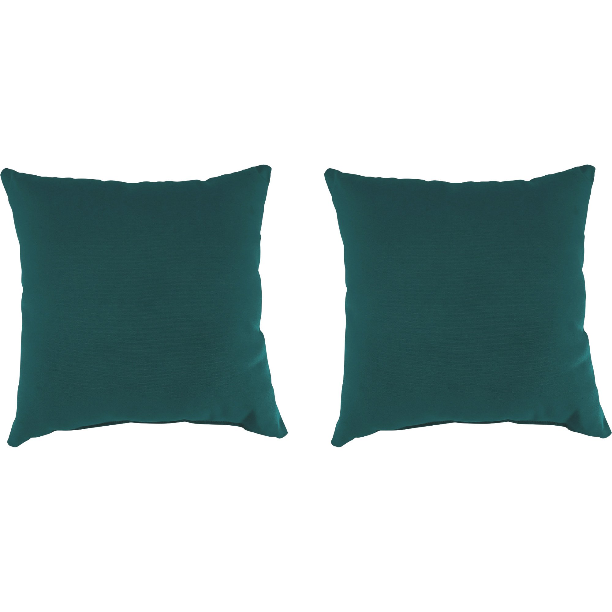 Jordan Manufacturing 16in. Square Throw Pillows, Acrylic, 2-Pack